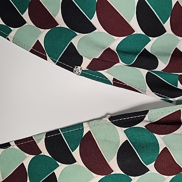 Green Blouse M/L like new girl scout cookie - Picture 6 of 11